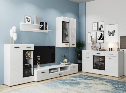 Шкаф-витрина Тип 2 навесной Gloss (Глосс) 