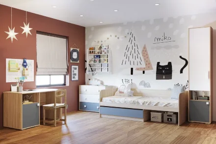 Стол письменный НМ 041.68 Элиот 